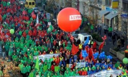  Wielka demonstracja przeciwko cięciom