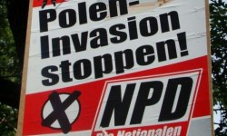 Antypolski plakat NPD