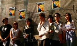  Demonstration in Prague June 6