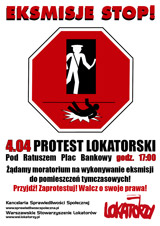  Plakat demo 4.04.2011