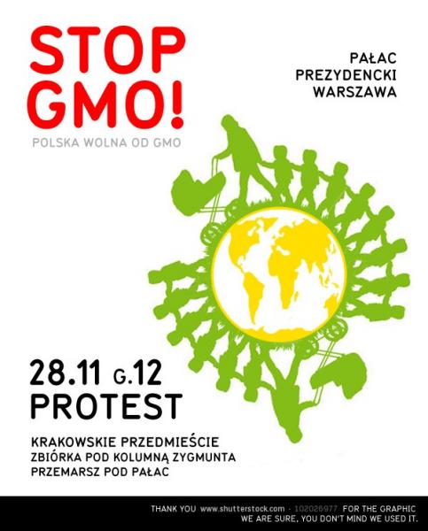  Protest Weto dla GMO