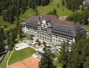  Hotel Suvretta House, St. Moritz.